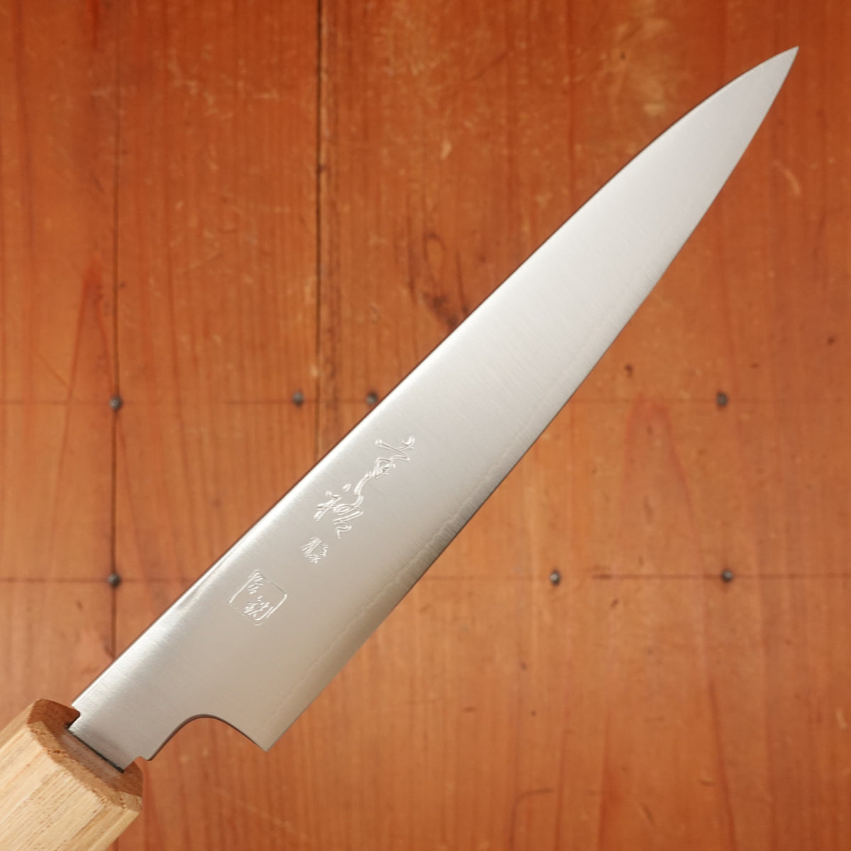 Konosuke Sanjo GS+ 150mm Petty SLD Khii Chestnut Handle with Leather Sheath