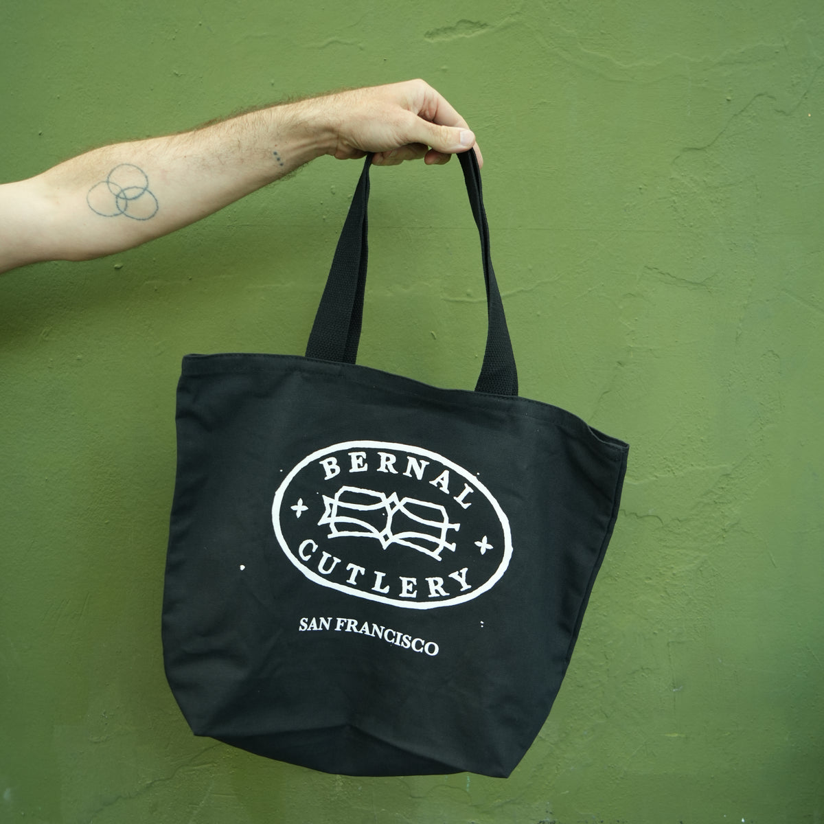 Bernal Cutlery Noir Tote Bag