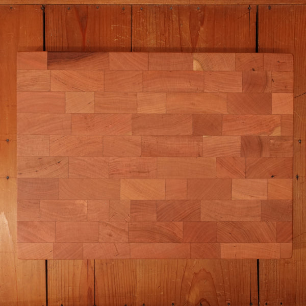 Jones Timber Collection Medium End Grain Cutting Board - Cherry