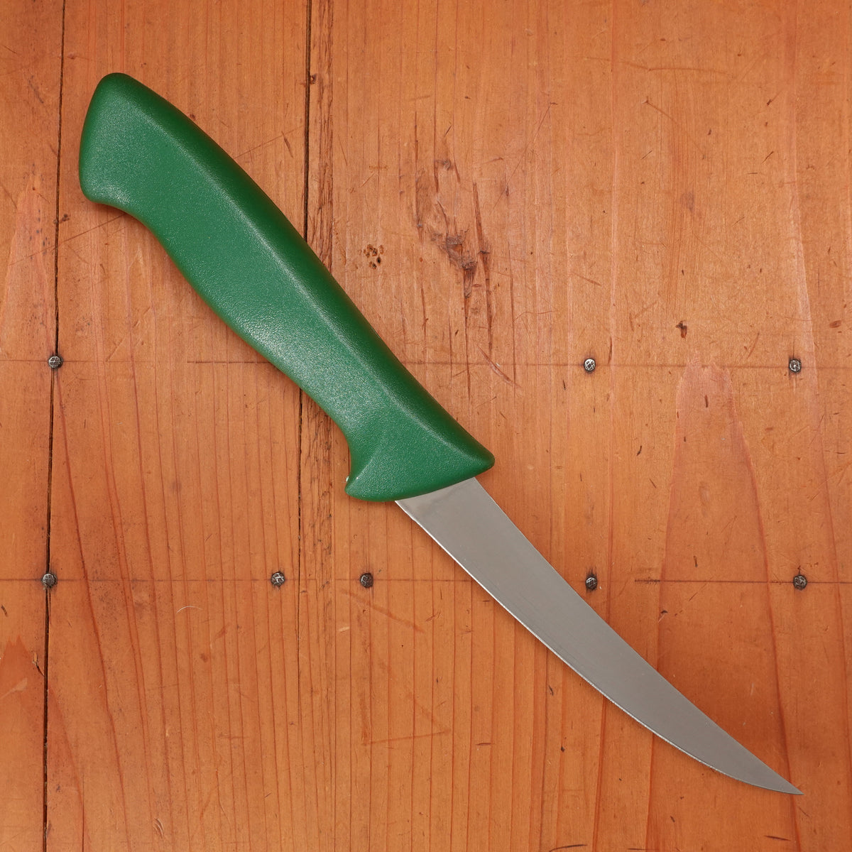 Friedr Herder Don Carlos 5” Boning Knife Curved Flex Stainless Green