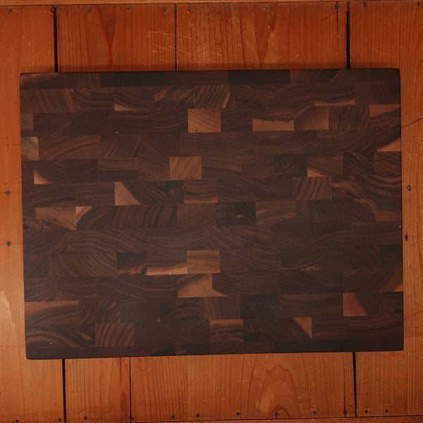 Jones Timber Collection Medium End Grain Cutting Board - Walnut
