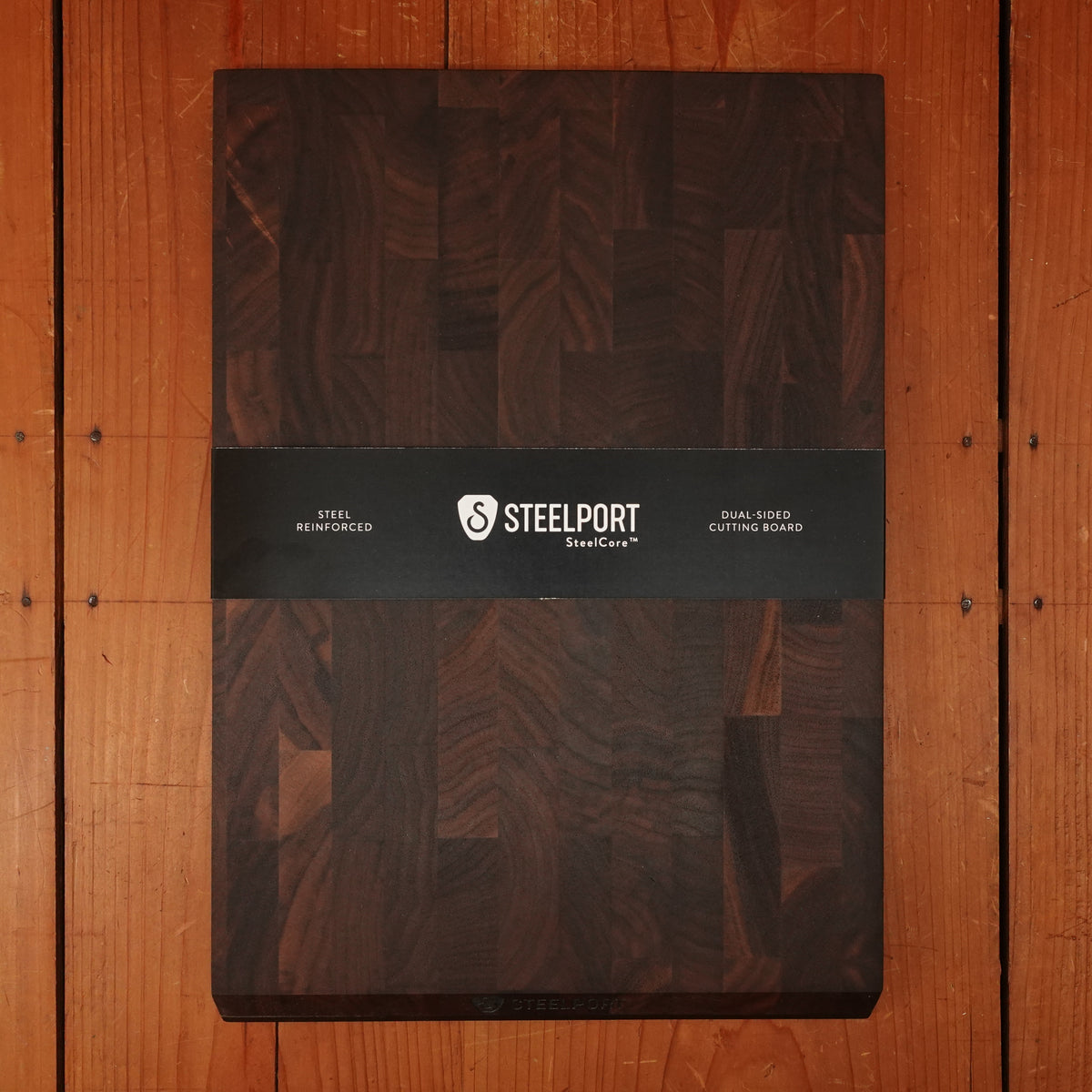 SteelCore End-Grain Walnut Board 13x9"