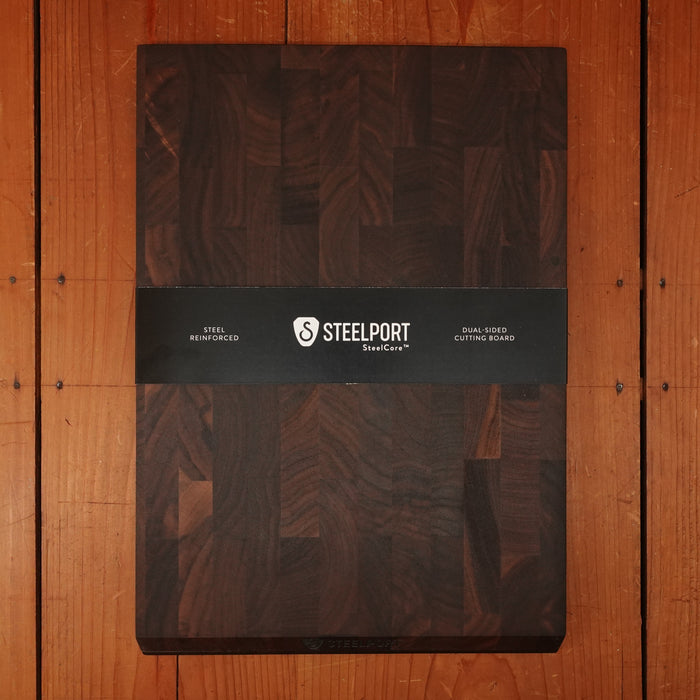 SteelCore End-Grain Walnut Board 13x9"