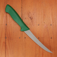 Friedr Herder Don Carlos 6" Boning Knife Curved Flex Stainless Green