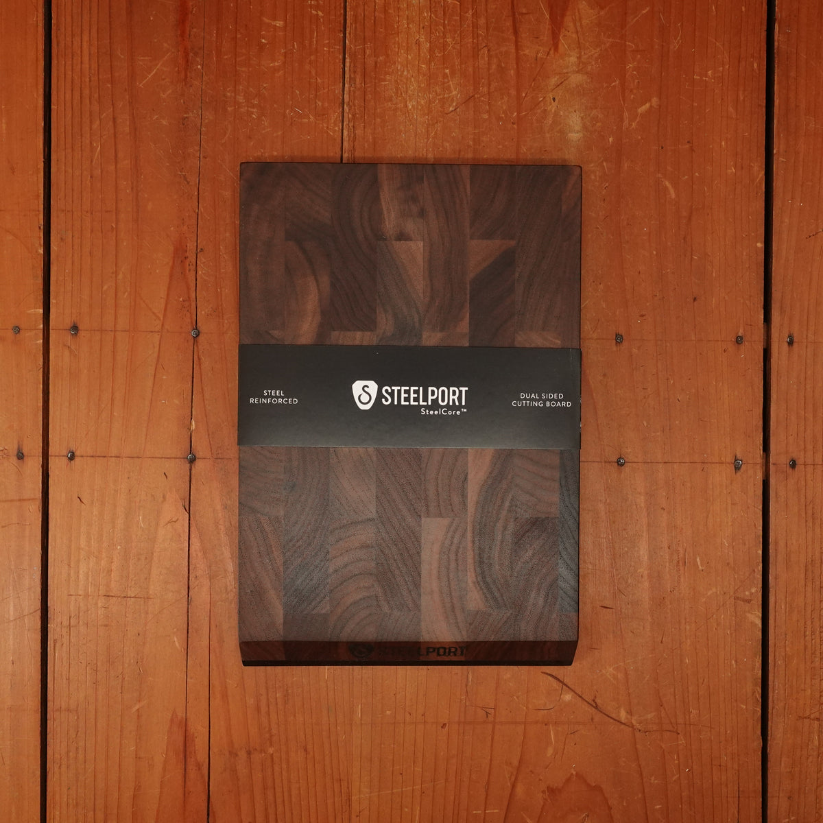 SteelCore End-Grain Walnut Board 9x6"