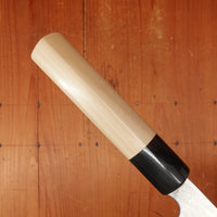 Shigefusa Kitaeji 180mm Wa-Gyuto 26c3 Suminagashi Magnolia Wood/Horn Ferrule Handle