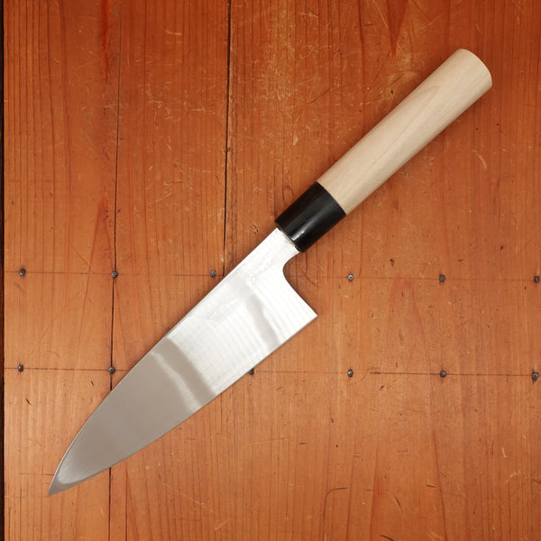 Shigefusa Kasumi 210mm Deba 26c3 Magnolia Wood/Horn Handle