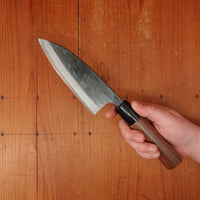 Tosa Tadayoshi 120mm Ryo Deba Aogami 1 Ambidexterous Walnut/PC