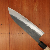 Sakai Kikumori 210mm Wa Gyuto Shirogami 1 Kurouchi
