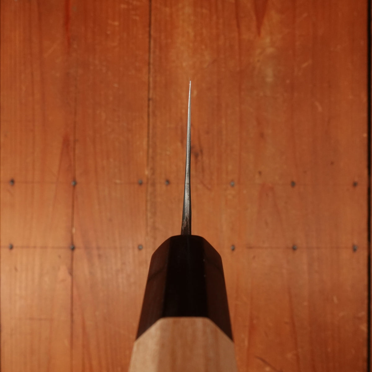 Sakai Kikumori 210mm Wa Gyuto Shirogami 1 Kurouchi
