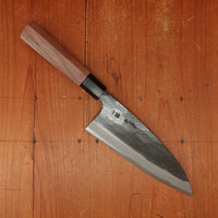 Tosa Tadayoshi 165mm Ryo Deba Aogami 1  Octagonal Walnut/PC Handle - Ambidextrous