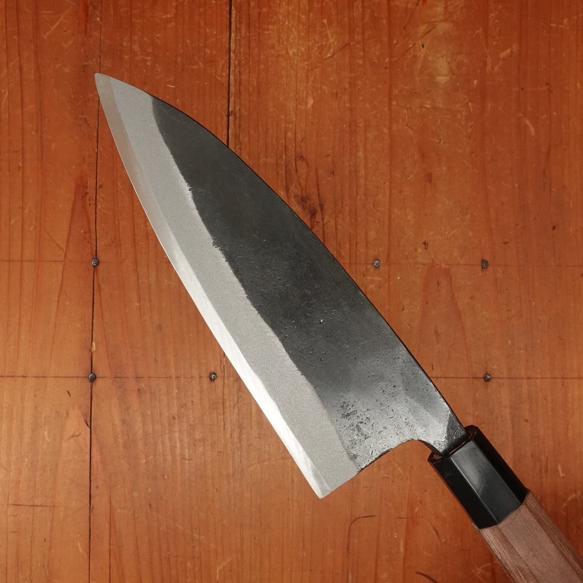 Tosa Tadayoshi 165mm Ryo Deba Aogami 1  Octagonal Walnut/PC Handle - Ambidextrous