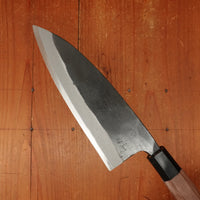 Tosa Tadayoshi 165mm Ryo Deba Aogami 1  Octagonal Walnut/PC Handle - Ambidextrous