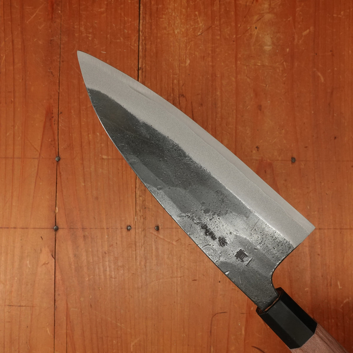 Tosa Tadayoshi 165mm Ryo Deba Aogami 1  Octagonal Walnut/PC Handle - Ambidextrous
