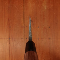 Tosa Tadayoshi 165mm Ryo Deba Aogami 1  Octagonal Walnut/PC Handle - Ambidextrous