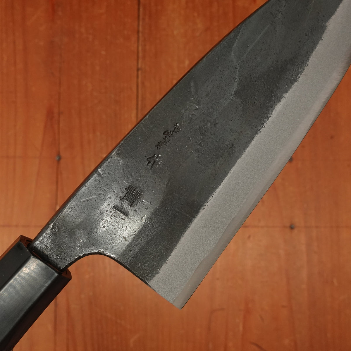 Tosa Tadayoshi 165mm Ryo Deba Aogami 1  Octagonal Walnut/PC Handle - Ambidextrous