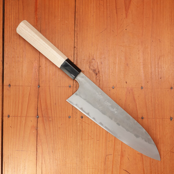 Sakai Kikumori 210mm Gyuto Aogami 2 Nashiji