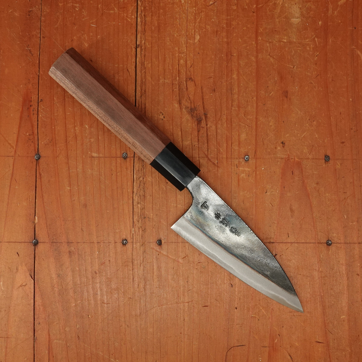 Tosa Tadayoshi 105mm Funayuki Aogami 1 Octagonal Walnut/PC Handle - Ambidextrous