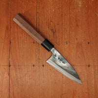 Tosa Tadayoshi 105mm Funayuki Aogami 1 Octagonal Walnut/PC Handle - Ambidextrous
