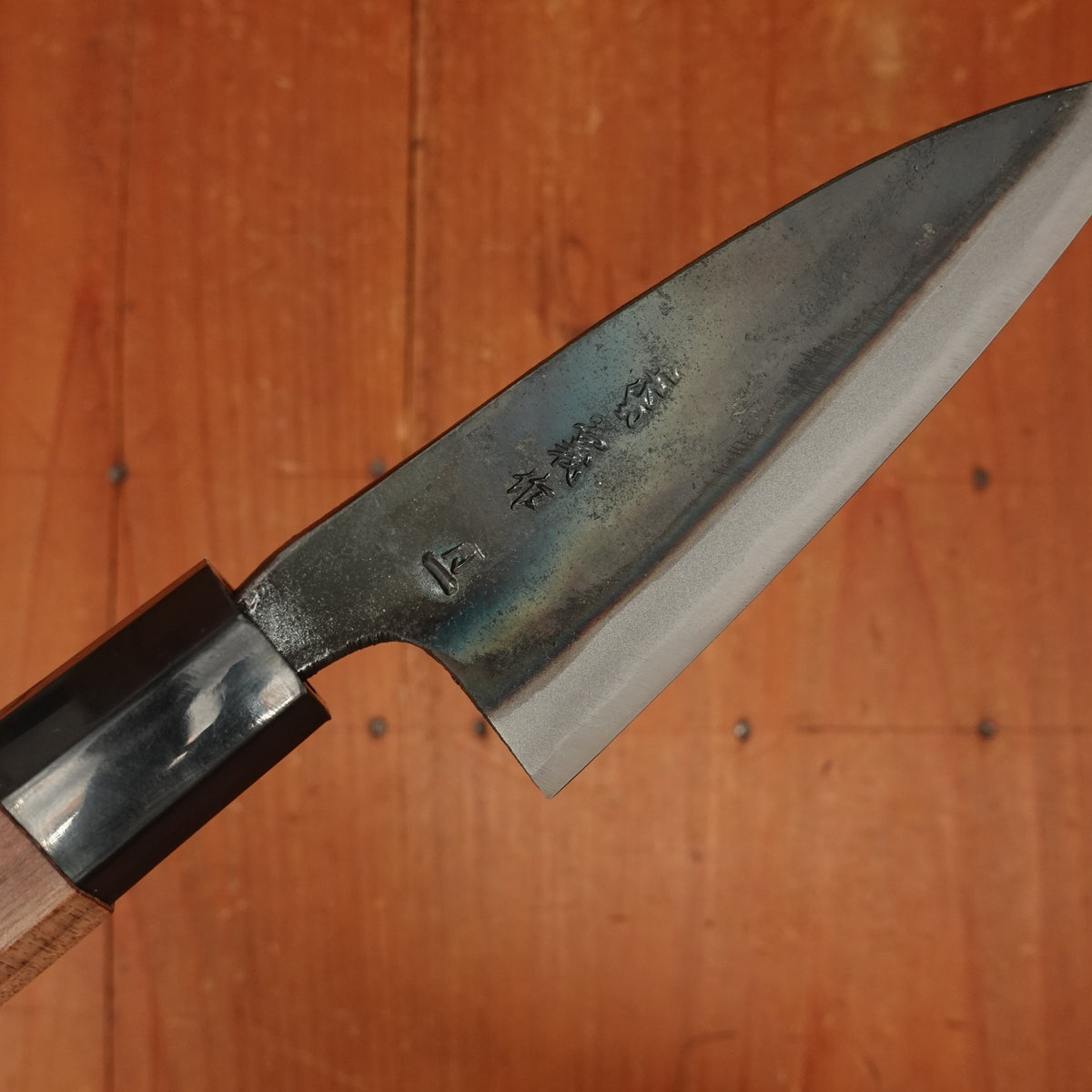 Tosa Tadayoshi 105mm Funayuki Aogami 1 Octagonal Walnut/PC Handle - Ambidextrous