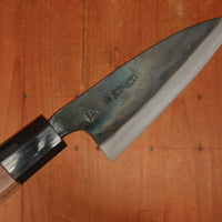 Tosa Tadayoshi 105mm Funayuki Aogami 1 Octagonal Walnut/PC Handle - Ambidextrous
