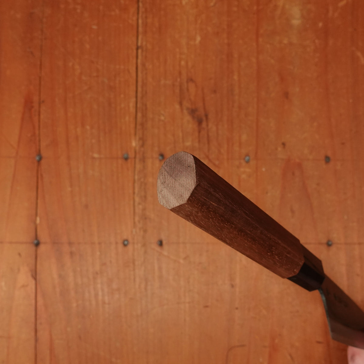 Tosa Tadayoshi 105mm Funayuki Aogami 1 Octagonal Walnut/PC Handle - Ambidextrous