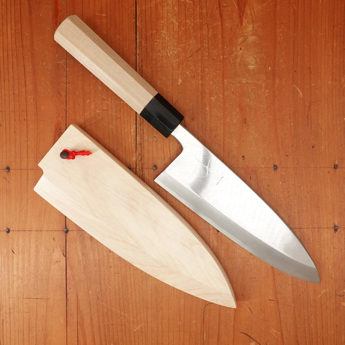 Hitohira Kikuchiyo Manzo 180mm Deba Aogami 2 Ho Wood with Saya