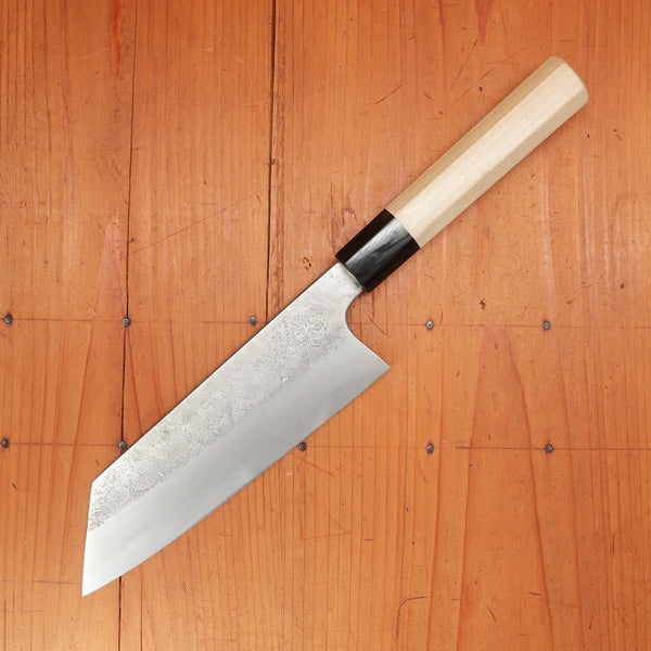 Sakai Kikumori 180mm Kiritsuke Santoku Aogami 2 Nashiji