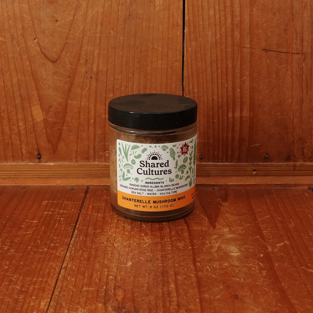 Shared Cultures Chanterelle Mushroom Miso - 6oz