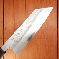 Sakai Kikumori 180mm Kiritsuke Santoku Aogami 2 Nashiji