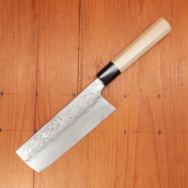 Sakai Kikumori 165mm Nakiri Aogami 2 Nashiji