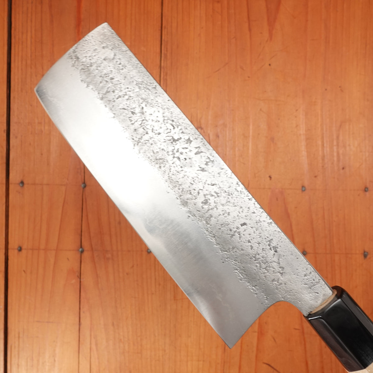 Sakai Kikumori 165mm Nakiri Aogami 2 Nashiji