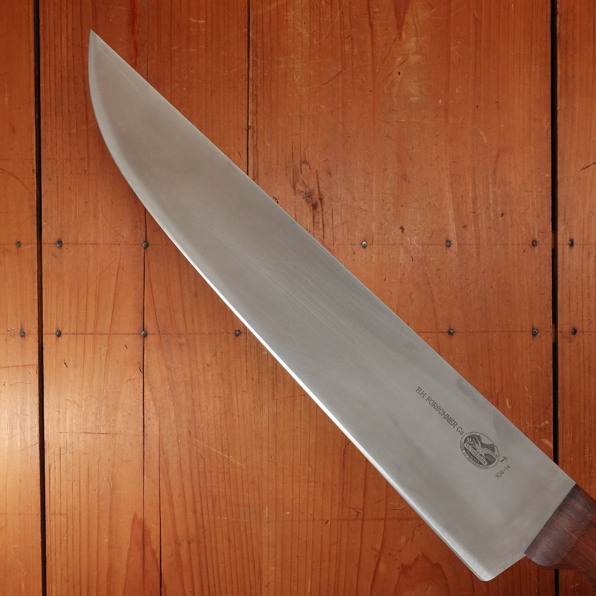 Victorinox Forschner 14" Boucher European Pattern Butcher Stainless Rosewood 1960s-70s