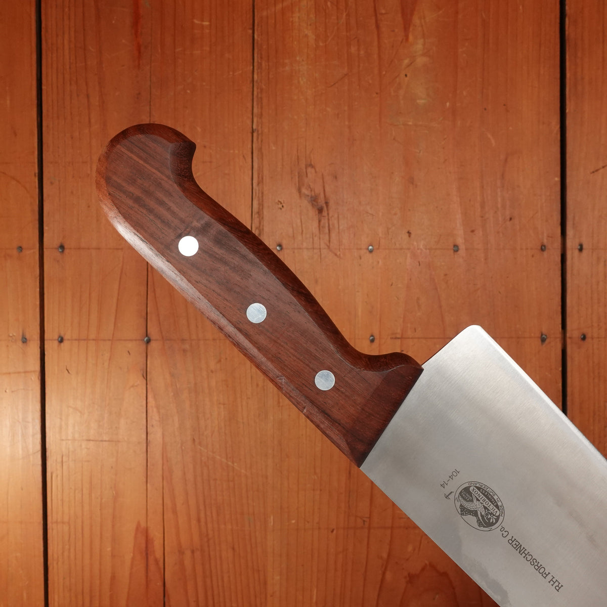 Victorinox Forschner 14" Boucher European Pattern Butcher Stainless Rosewood 1960s-70s