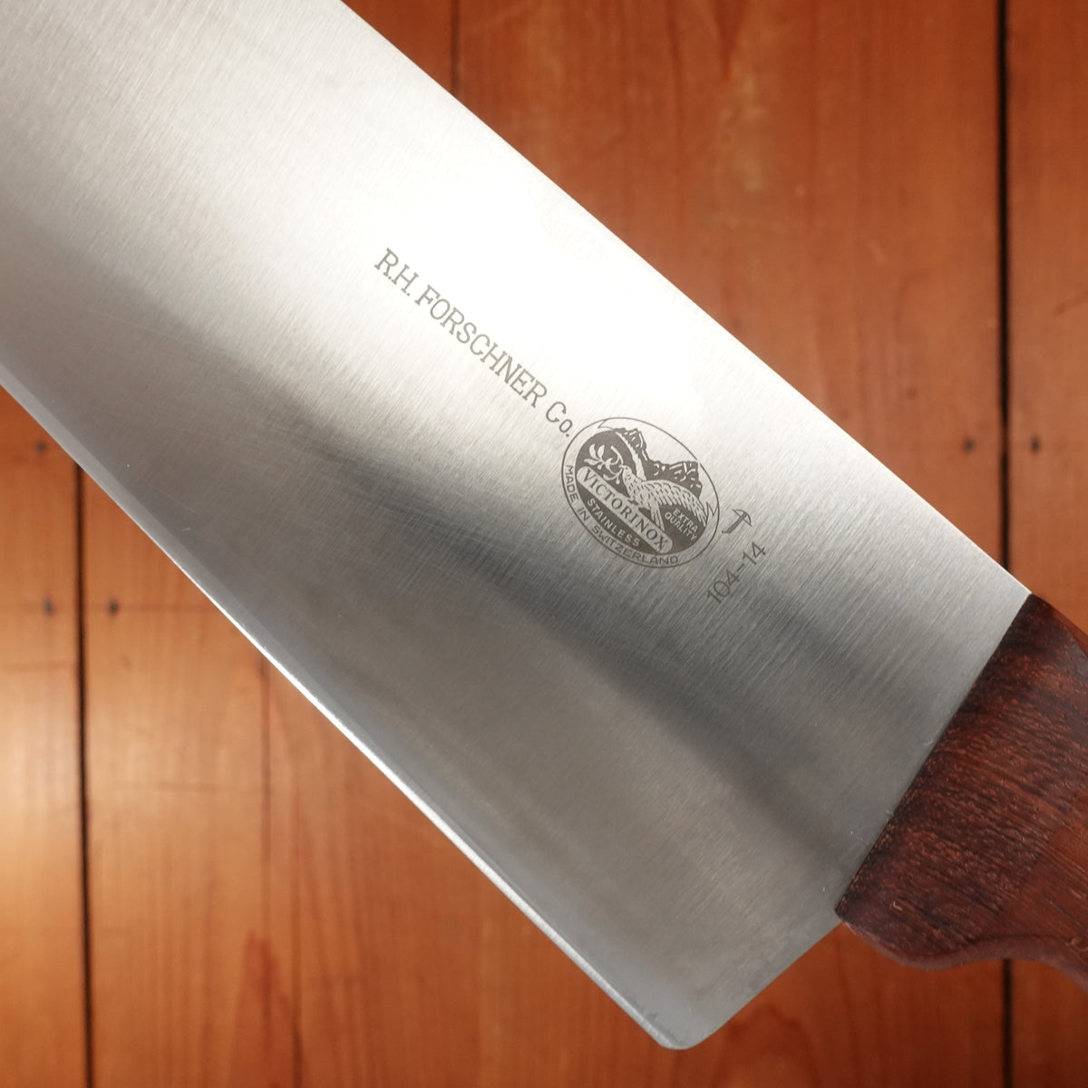 Victorinox Forschner 14" Boucher European Pattern Butcher Stainless Rosewood 1960s-70s