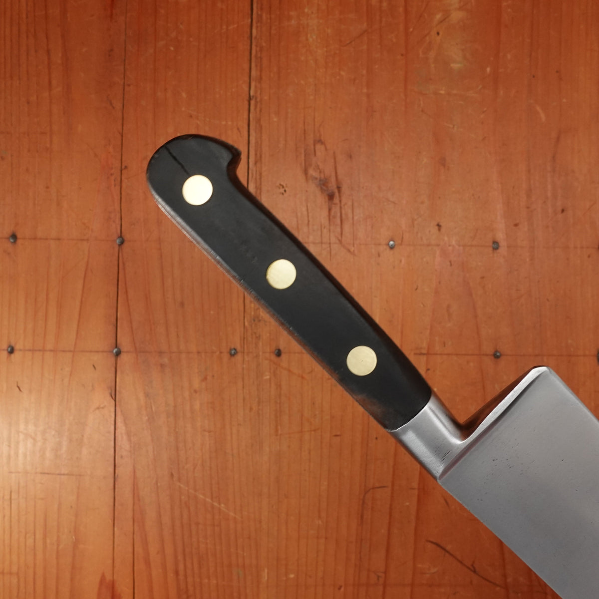 Thiers Issard Sabatier 4 Star Elephant 10” Chef Knife Carbon Walnut or Pear Wood 1960’s-70s