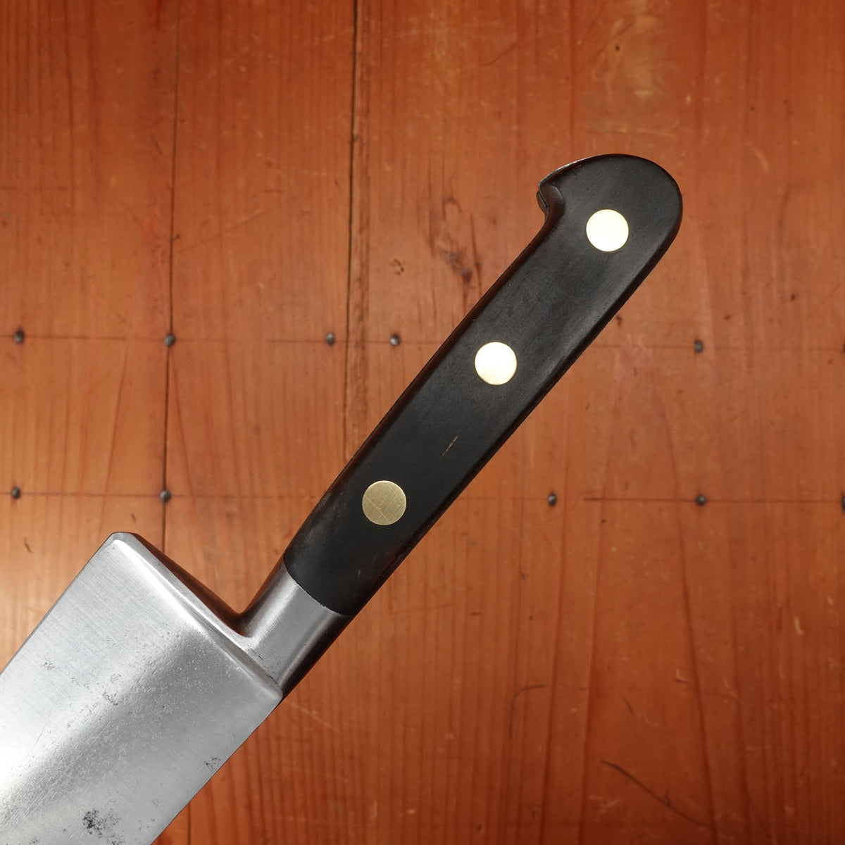 Thiers Issard Sabatier 4 Star Elephant 10” Chef Knife Carbon Walnut or Pear Wood 1960’s-70s