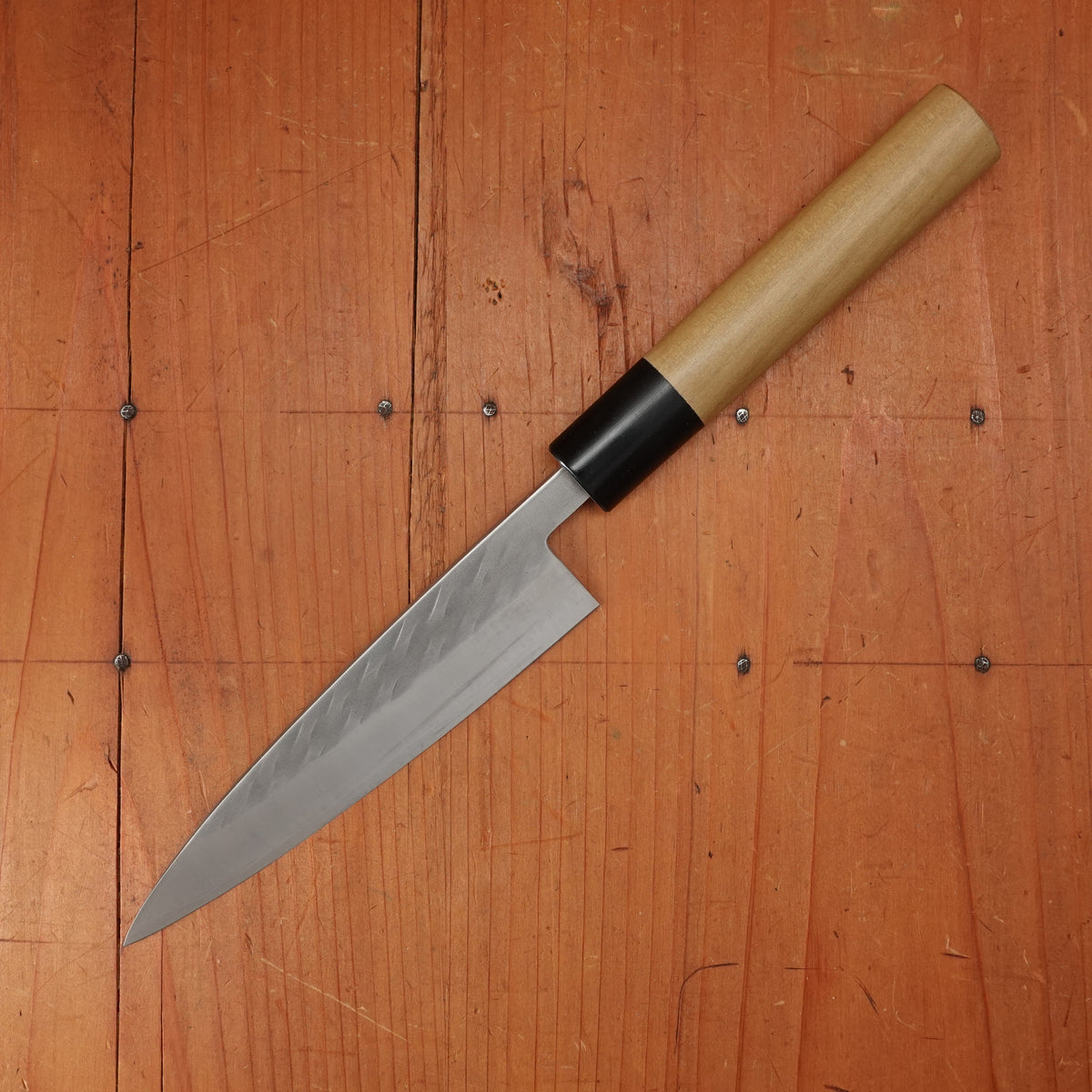 Hitohira TD 135mm Petty SLD Tsuchime Ho Wood Handle (D-Shape)