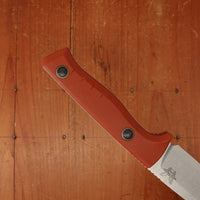 Benchmade 15650-01 SlipRidge™ Drop Point MagnaCut® Fixed Blade Rust Orange G10 Handle