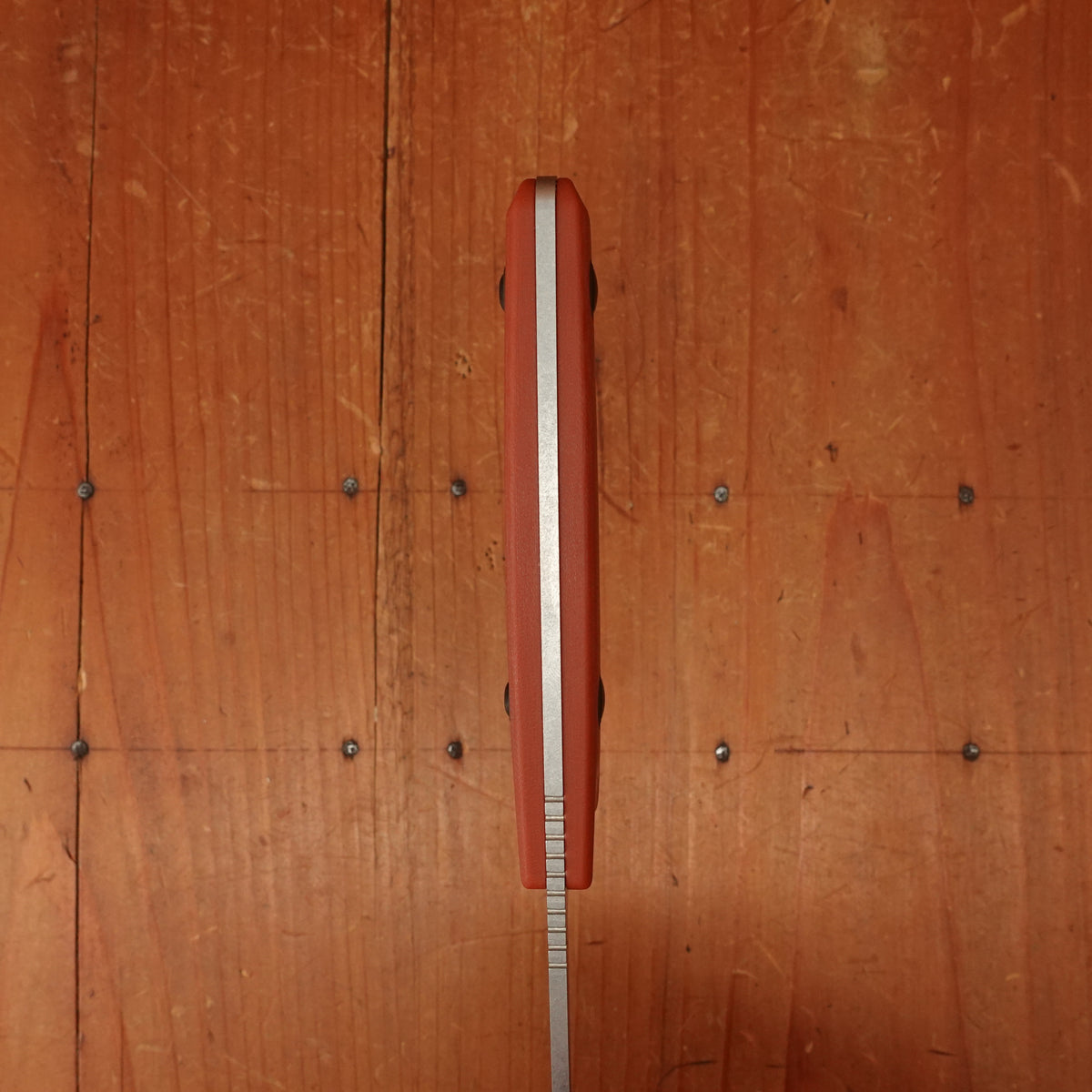 Benchmade 15650-01 SlipRidge™ Drop Point MagnaCut® Fixed Blade Rust Orange G10 Handle