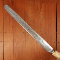 Mappin Webb 12" Roast Beef Slicer Shear Steel & Stag Sheffield 1868-1913