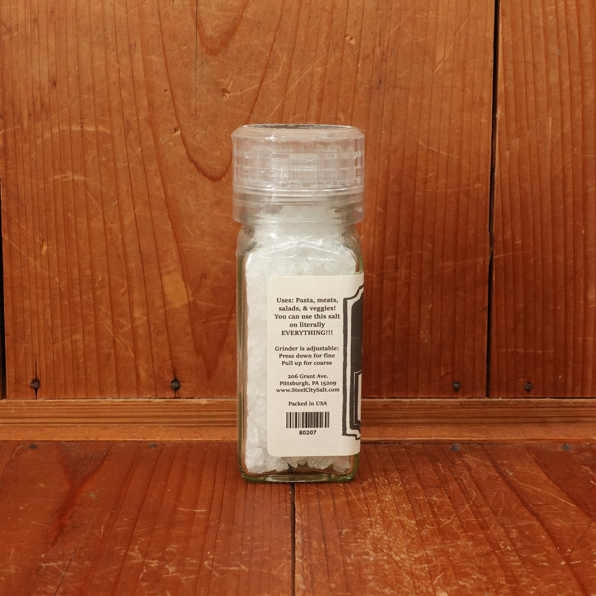 Steel City Saltworks - Mediterranean Grinding Salt - 5oz