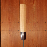Okada 180mm Gyuto Shirogami 2 Kurouchi Keyaki Handle
