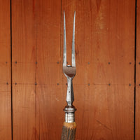 Joseph Rodgers & Sons Carving Set Carbon Steel Sheffield (Argentine Export?) 1880s-1900