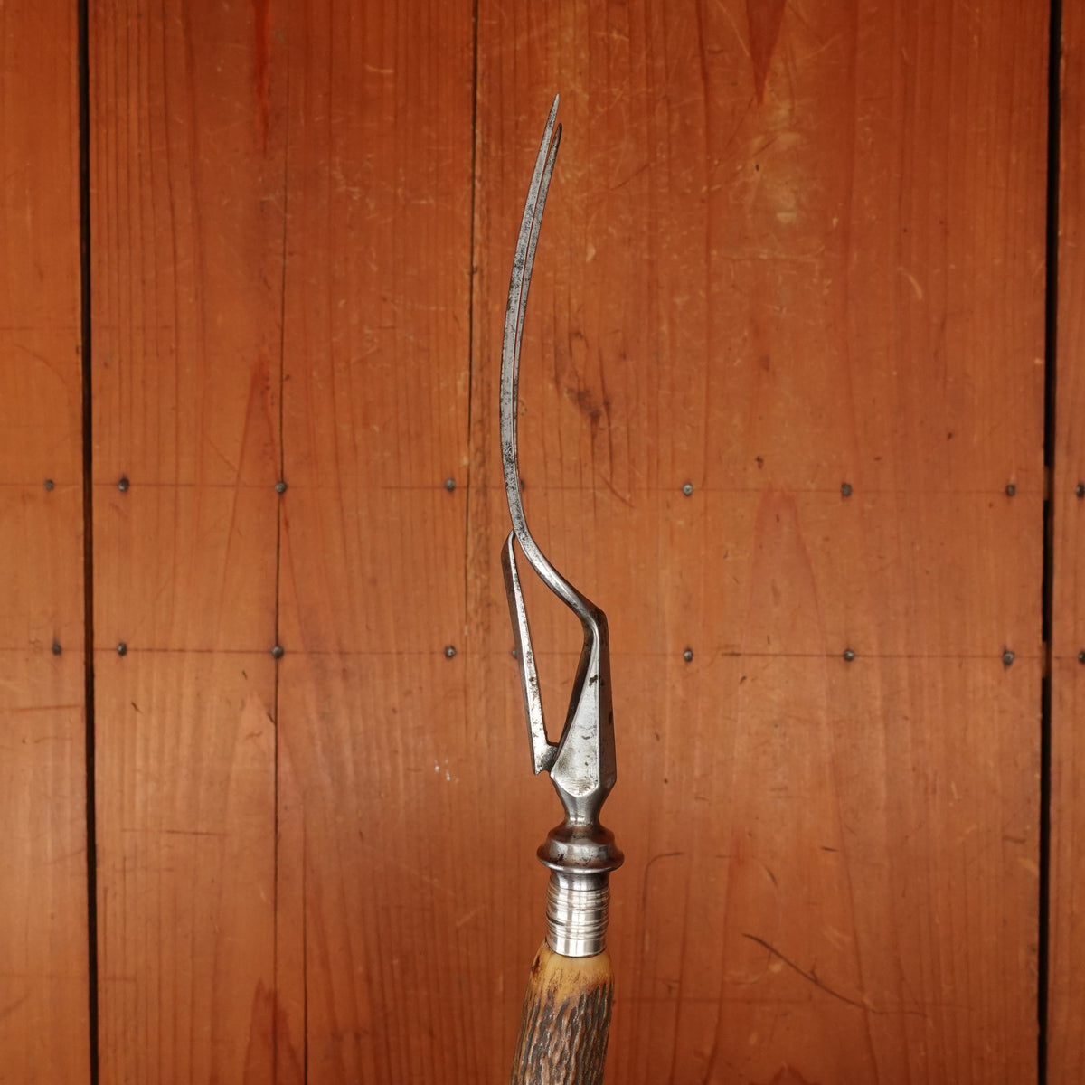 Joseph Rodgers & Sons Carving Set Carbon Steel Sheffield (Argentine Export?) 1880s-1900