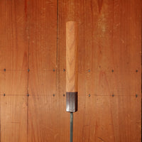Okada 210mm Gyuto Shirogami 2 Kurouchi Keyaki Handle