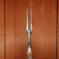 Joseph Rodgers & Sons Carving Set Carbon Steel Sheffield (Argentine Export?) 1880s-1900