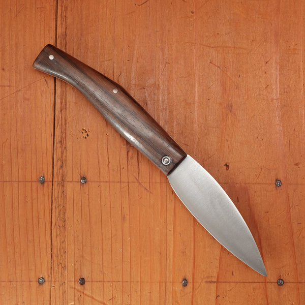 Pallares Busa 10cm Drop Point Stainless Friction Lock Rosewood Handle