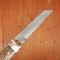 A Wright & Son 3 5/8" Lambsfoot Pocket Knife Carbon Steel