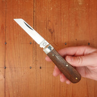 A Wright & Son 3 5/8" Lambsfoot Pocket Knife Carbon Steel